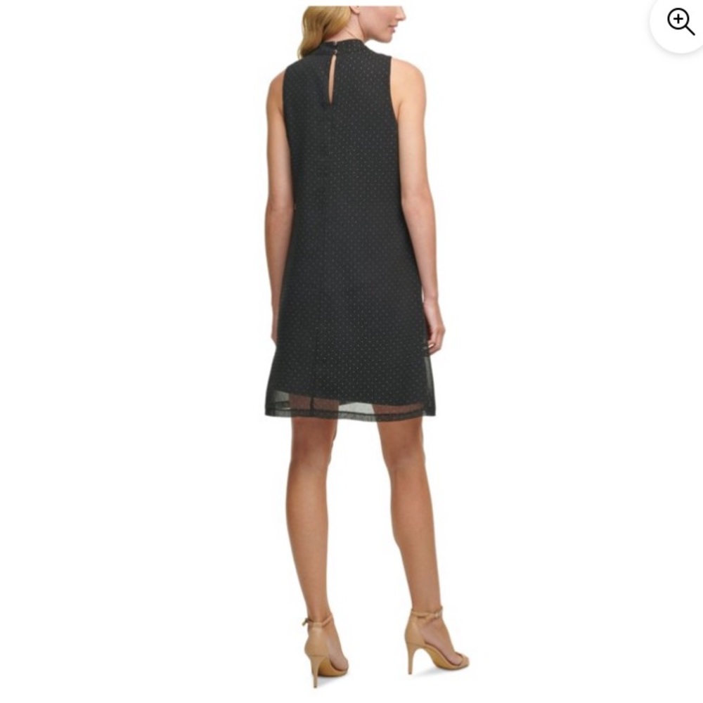 Tommy Hilfiger Women’s Black Sleeveless Short Cocktail Dress - NWT - Picture 3 of 8